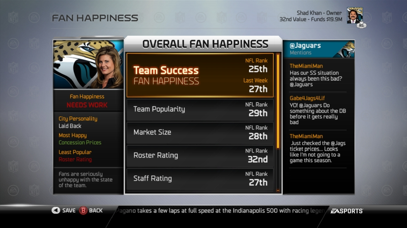 Illustration for article titled Keep Fans Happy—Or Break Their Hearts—as an NFL Owner in Madden 25